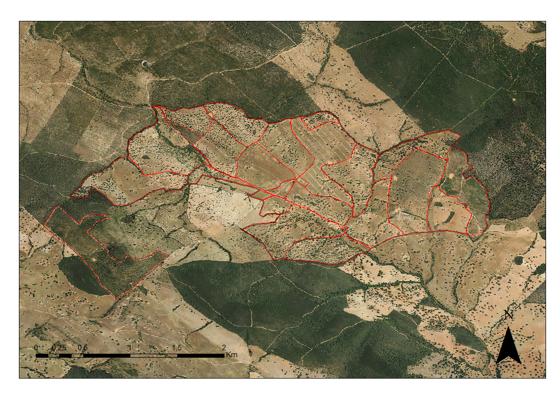 Plano finca Mundos Nuevos
